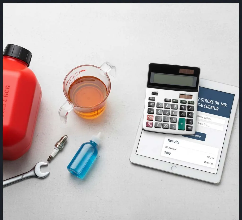2 Stroke Oil Mix Ratio – How to Calculate and Use It Correctly
